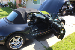 1998 BMW M Roadster in Cosmos Black Metallic over Black Nappa