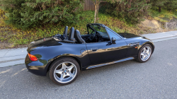 1998 BMW M Roadster in Cosmos Black Metallic over Black Nappa