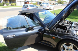 1998 BMW M Roadster in Cosmos Black Metallic over Black Nappa