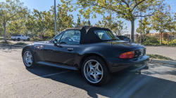 1998 BMW M Roadster in Cosmos Black Metallic over Black Nappa