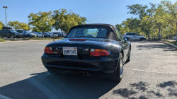 1998 BMW M Roadster in Cosmos Black Metallic over Black Nappa