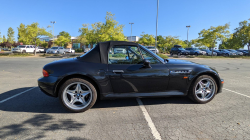 1998 BMW M Roadster in Cosmos Black Metallic over Black Nappa