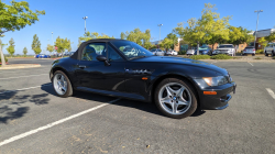 1998 BMW M Roadster in Cosmos Black Metallic over Black Nappa