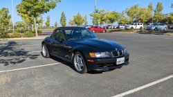 1998 BMW M Roadster in Cosmos Black Metallic over Black Nappa