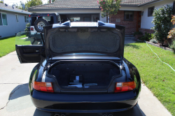 1998 BMW M Roadster in Cosmos Black Metallic over Black Nappa