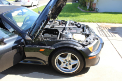 1998 BMW M Roadster in Cosmos Black Metallic over Black Nappa