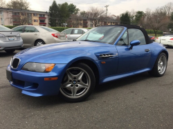 1998 BMW M Roadster in Estoril Blue Metallic over Estoril Blue & Black Nappa