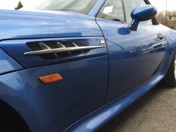 1998 BMW M Roadster in Estoril Blue Metallic over Estoril Blue & Black Nappa