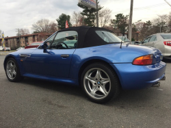 1998 BMW M Roadster in Estoril Blue Metallic over Estoril Blue & Black Nappa