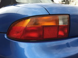1998 BMW M Roadster in Estoril Blue Metallic over Estoril Blue & Black Nappa