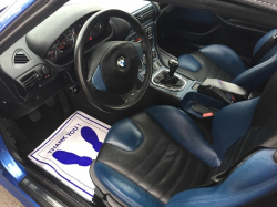1998 BMW M Roadster in Estoril Blue Metallic over Estoril Blue & Black Nappa