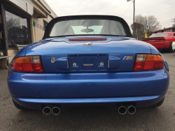 1998 BMW M Roadster in Estoril Blue Metallic over Estoril Blue & Black Nappa