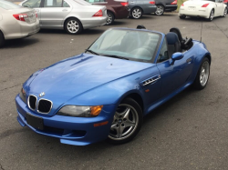 1998 BMW M Roadster in Estoril Blue Metallic over Estoril Blue & Black Nappa