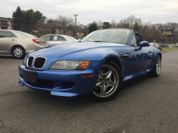 1998 BMW M Roadster in Estoril Blue Metallic over Estoril Blue & Black Nappa