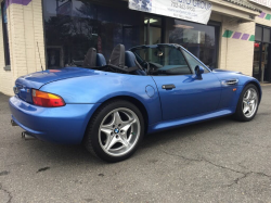 1998 BMW M Roadster in Estoril Blue Metallic over Estoril Blue & Black Nappa