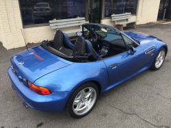 1998 BMW M Roadster in Estoril Blue Metallic over Estoril Blue & Black Nappa