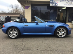 1998 BMW M Roadster in Estoril Blue Metallic over Estoril Blue & Black Nappa