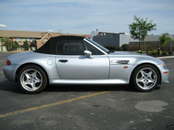 1998 BMW M Roadster in Arctic Silver Metallic over Imola Red & Black Nappa