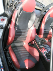 1998 BMW M Roadster in Arctic Silver Metallic over Imola Red & Black Nappa
