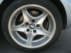 1998 BMW M Roadster in Arctic Silver Metallic over Imola Red & Black Nappa