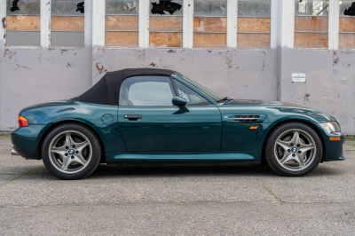1998 BMW M Roadster in Boston Green Metallic over Black Nappa