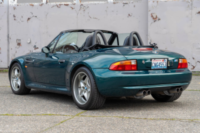 1998 BMW M Roadster in Boston Green Metallic over Black Nappa