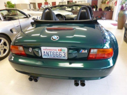 1998 BMW M Roadster in Boston Green Metallic over Black Nappa