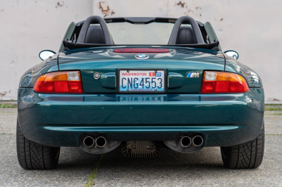 1998 BMW M Roadster in Boston Green Metallic over Black Nappa