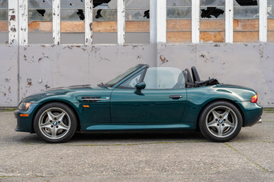 1998 BMW M Roadster in Boston Green Metallic over Black Nappa