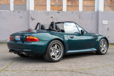 1998 BMW M Roadster in Boston Green Metallic over Black Nappa