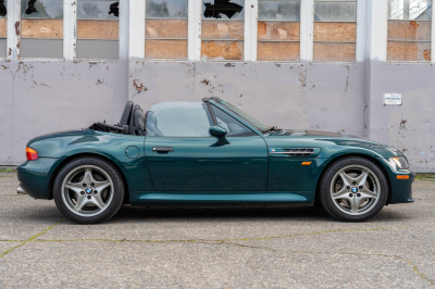 1998 BMW M Roadster in Boston Green Metallic over Black Nappa