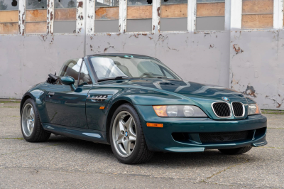 1998 BMW M Roadster in Boston Green Metallic over Black Nappa