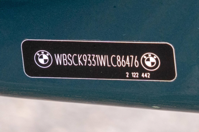 1998 BMW M Roadster in Boston Green Metallic over Black Nappa