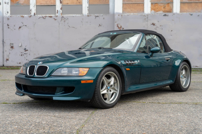 1998 BMW M Roadster in Boston Green Metallic over Black Nappa