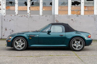 1998 BMW M Roadster in Boston Green Metallic over Black Nappa