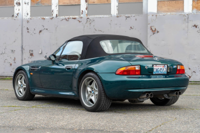1998 BMW M Roadster in Boston Green Metallic over Black Nappa