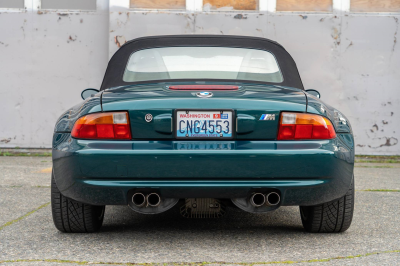 1998 BMW M Roadster in Boston Green Metallic over Black Nappa