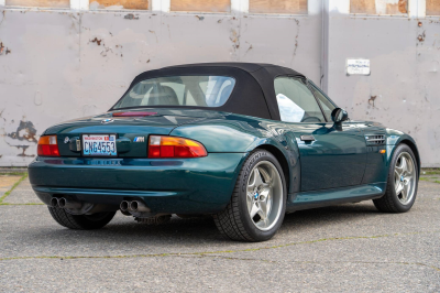 1998 BMW M Roadster in Boston Green Metallic over Black Nappa