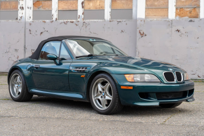 1998 BMW M Roadster in Boston Green Metallic over Black Nappa