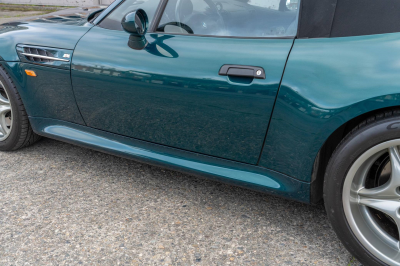 1998 BMW M Roadster in Boston Green Metallic over Black Nappa