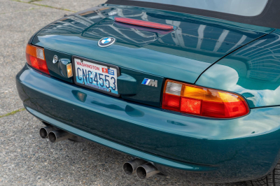 1998 BMW M Roadster in Boston Green Metallic over Black Nappa