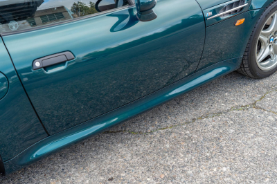 1998 BMW M Roadster in Boston Green Metallic over Black Nappa