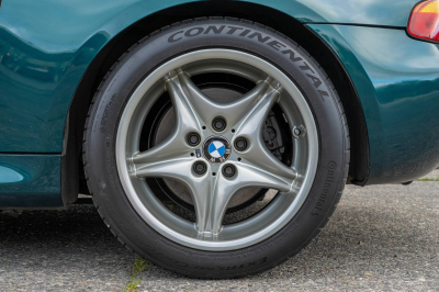 1998 BMW M Roadster in Boston Green Metallic over Black Nappa