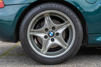 1998 BMW M Roadster in Boston Green Metallic over Black Nappa