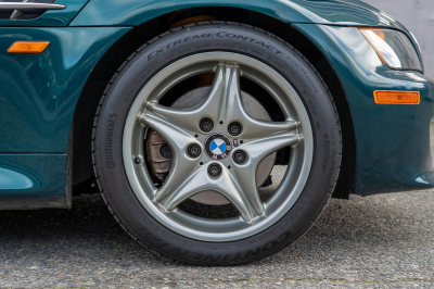 1998 BMW M Roadster in Boston Green Metallic over Black Nappa