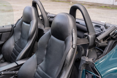 1998 BMW M Roadster in Boston Green Metallic over Black Nappa