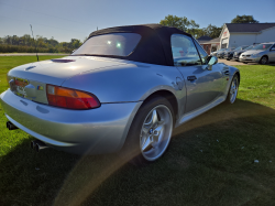 1998 BMW M Roadster in Arctic Silver Metallic over Imola Red & Black Nappa