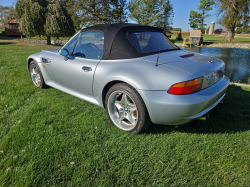 1998 BMW M Roadster in Arctic Silver Metallic over Imola Red & Black Nappa