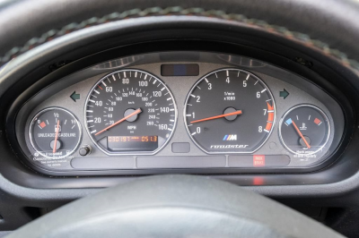 1998 BMW M Roadster in Arctic Silver Metallic over Dark Gray & Black Nappa