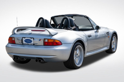 1998 BMW M Roadster in Arctic Silver Metallic over Dark Gray & Black Nappa